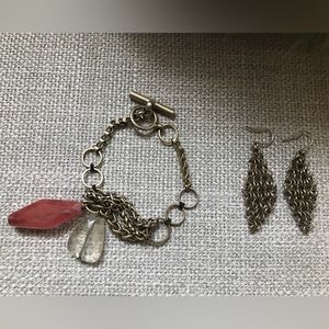 Kenneth Cole New York bracelet & earring set